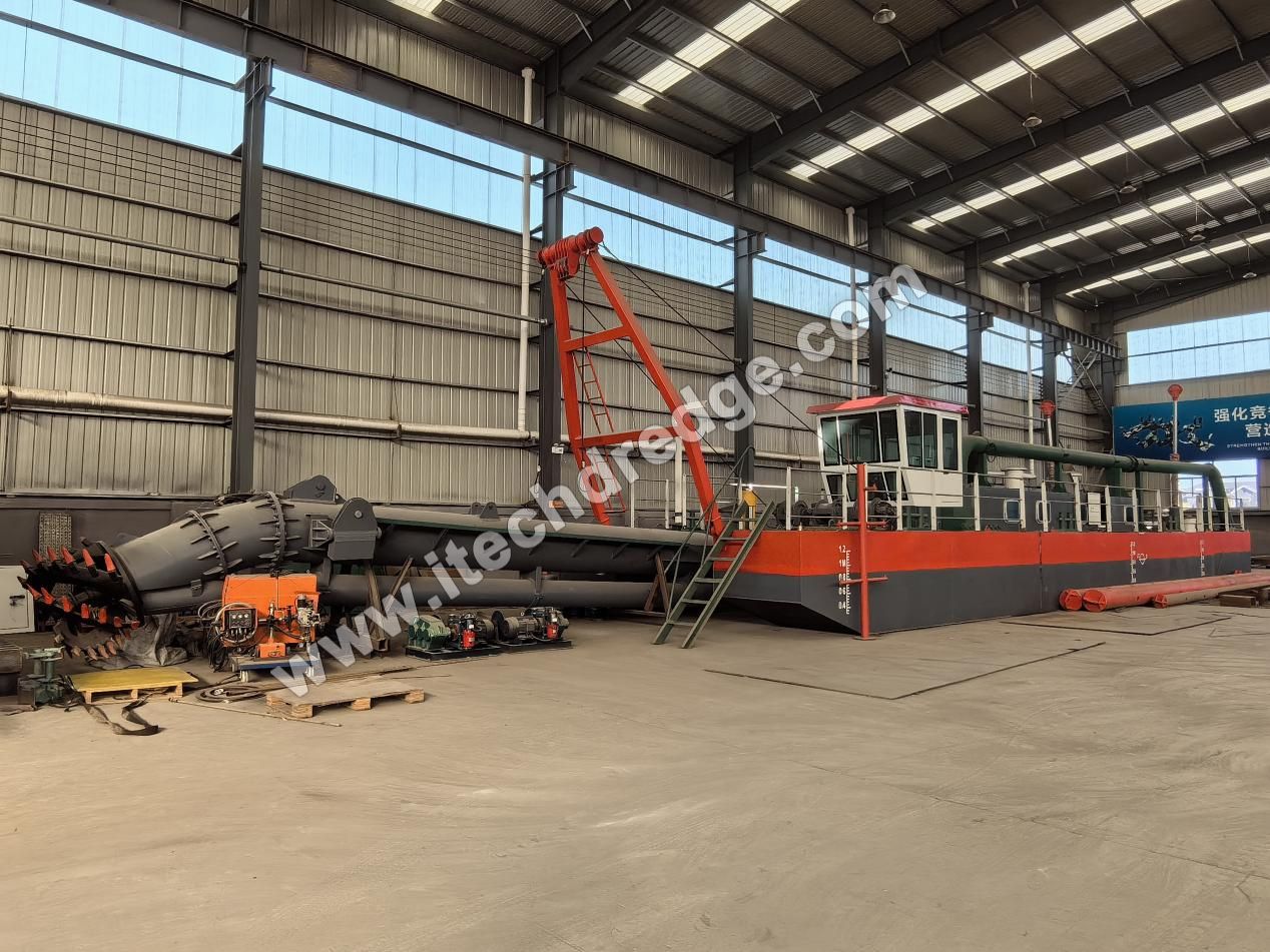 cutter suction dredger резак всасывающий дедер