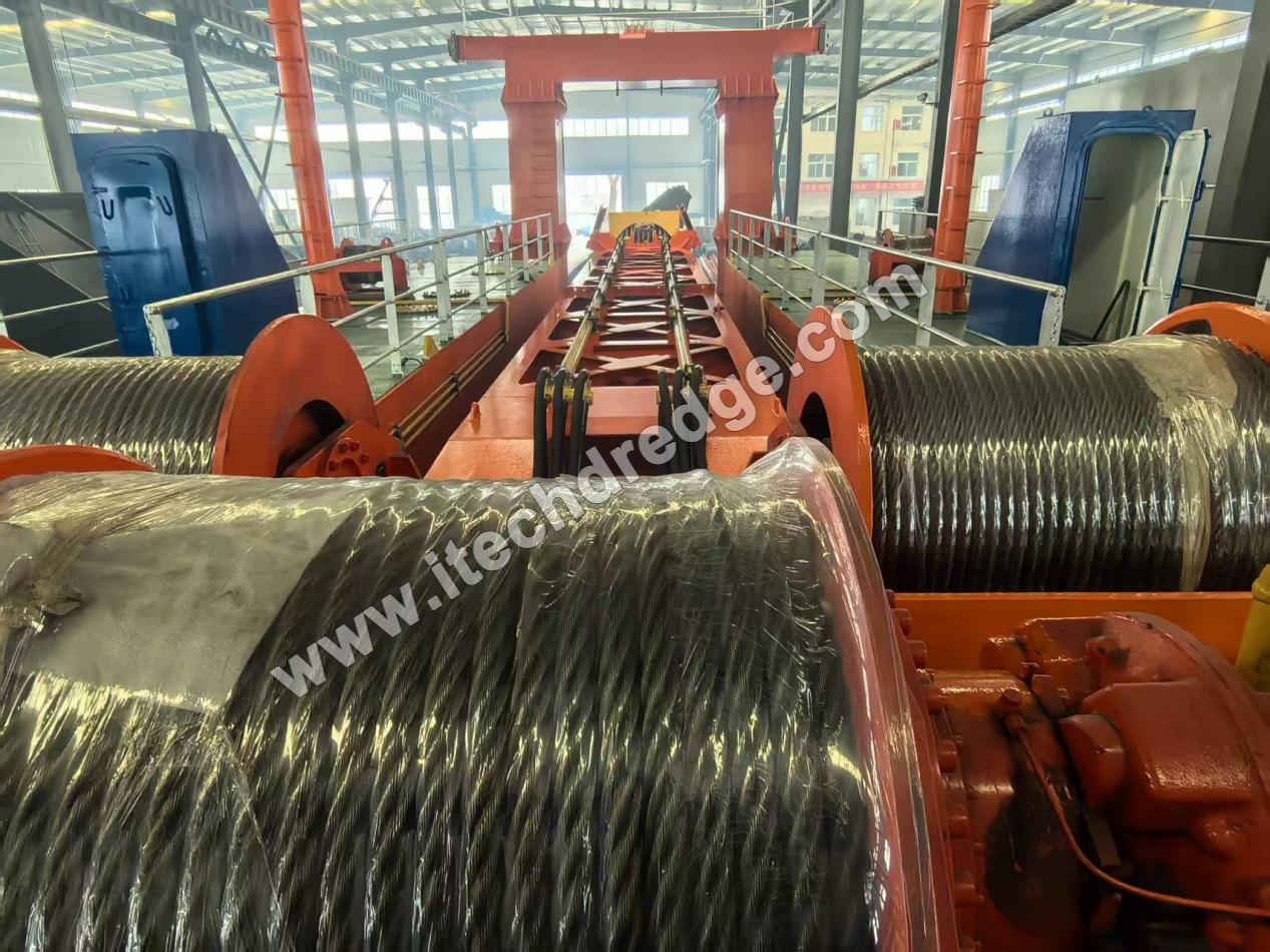 Cutter Suction Dredger Post - operation Precautions Пост земснаряда фрезы – меры предосторожности при эксплуатации