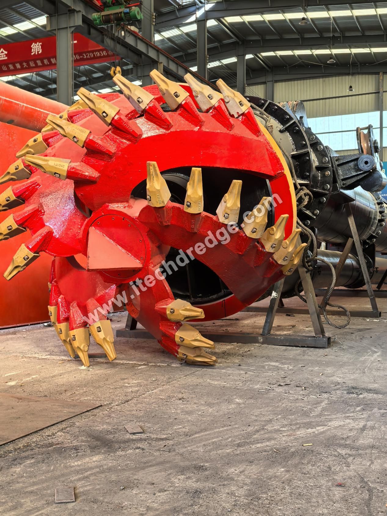 Cutter suction dredger parts Запчасти для фрезерного земснаряда