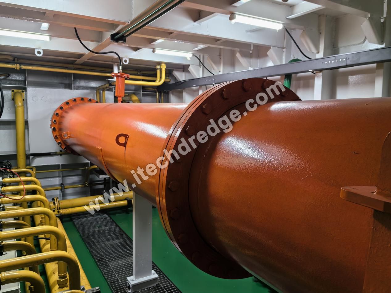Cutter Suction Dredger Dredged material Stability Фреза Земснаряд Стабильность выеманного материала