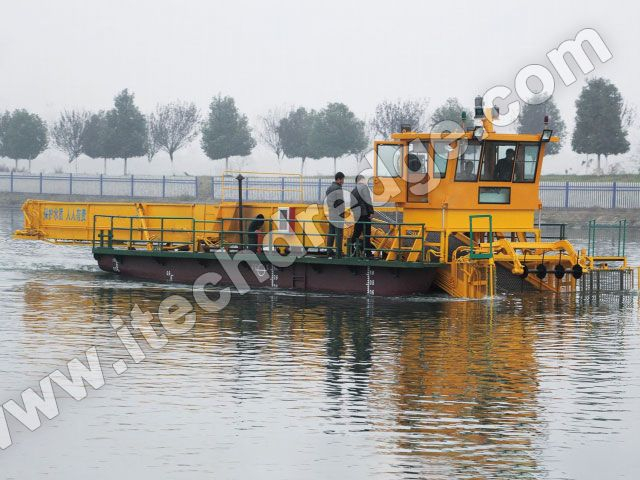 Полностью автоматическая лодка для очистки воды IHD-BJ150