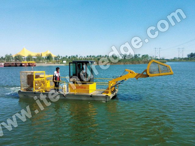 Полуавтоматическая лодка для очистки воды IHD-BJ01