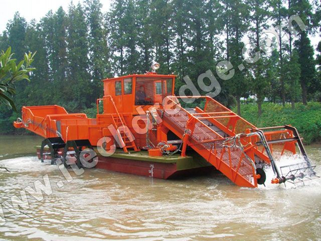 Полностью автоматический комбайн для сбора водяных гиацинтов IHD-SHL110 